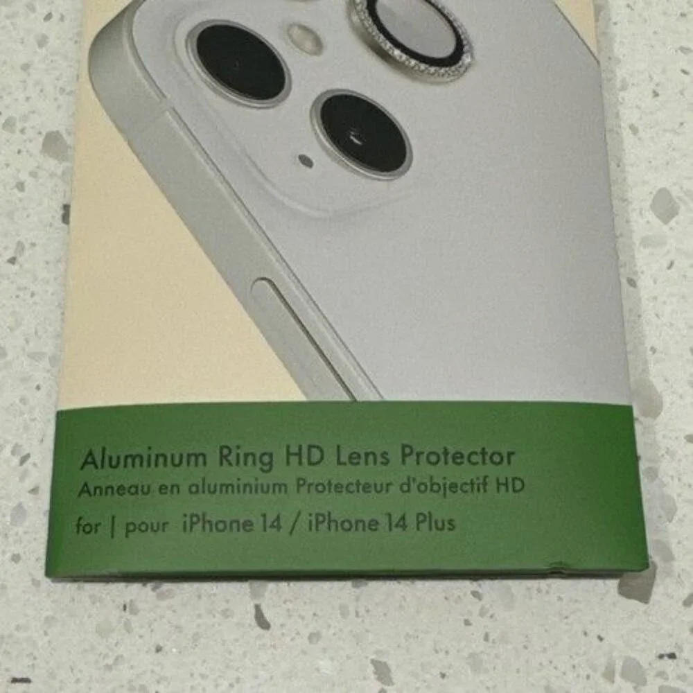 Kate Spade New York Apple iPhone 14/iPhone 14 Plus Aluminum Ring Lens Protector